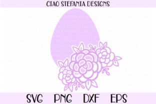 Easter Egg with Flowers: A Versatile Design for Creative Projects