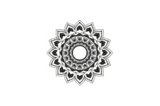 Embrace the Beauty of Mandala Style Flower Embroidery