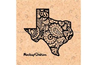 Explore the Versatility of Texas Paisley Mandala Clip Art and SVG Files