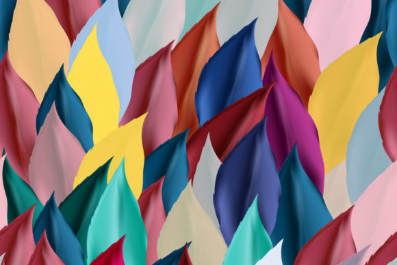 Exploring the Versatility of Colorful Leaves Pattern for Creative Projects
