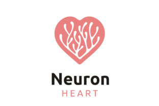 Neuron or Coral Seaweed Heart Love Logo