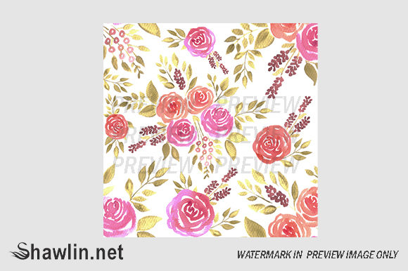 Watercolor Red Rose Background: Creative Elegance